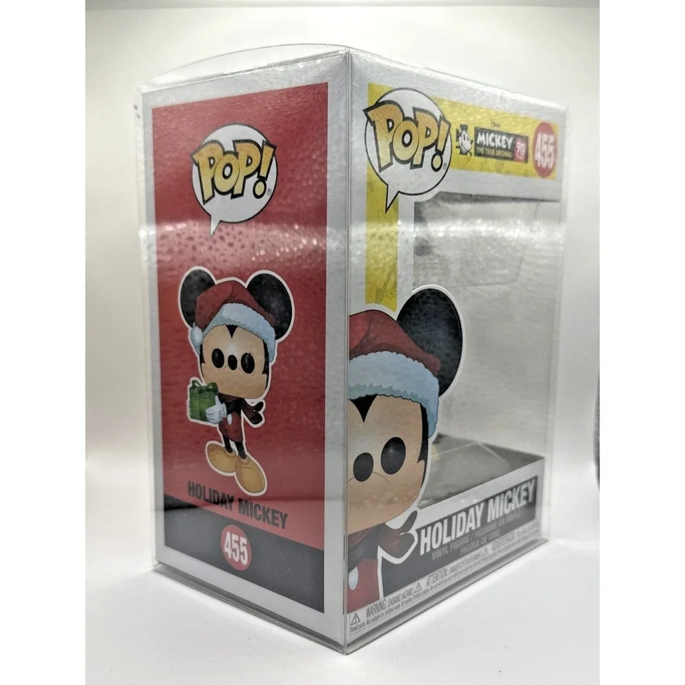Holiday Mickey Disney 90 Years The True Original Funko Pop! #455 in Protector